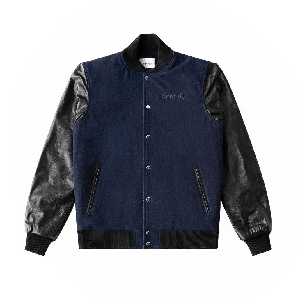 Navy Varsity Jacket